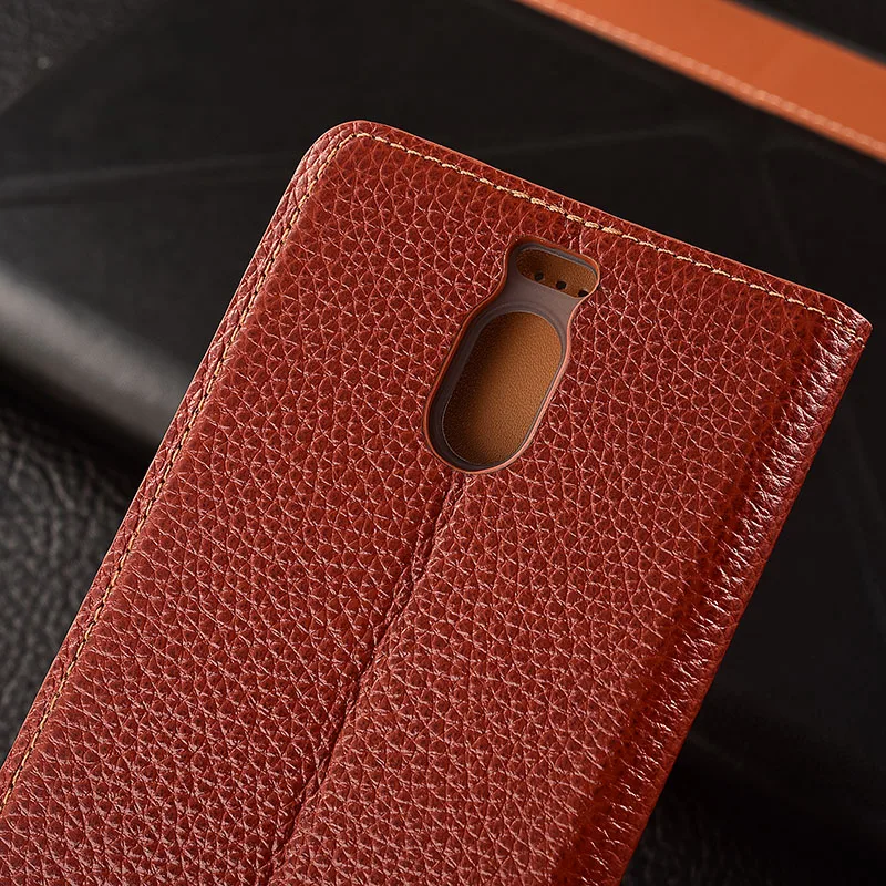 Для Meizu M6 Note чехол KEZiHOME личи из натуральной кожи с откидной крышкой и подставкой кожаный чехол для Meizu M6 Note 5," чехол для телефона s