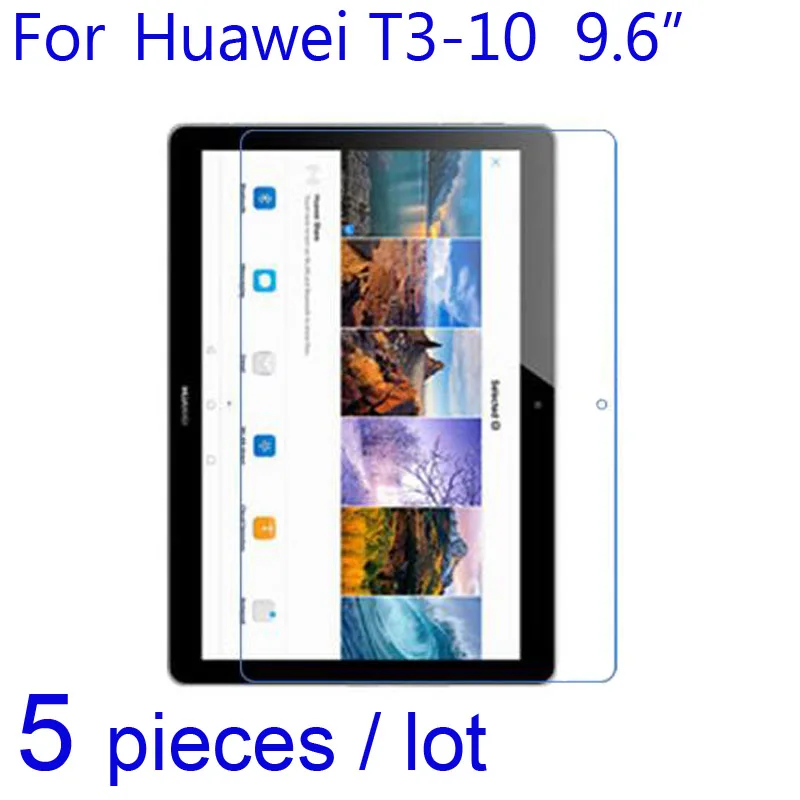 5 шт. мягкие Защитные пленки для экрана Huawei MediaPad T3 10/8/7 10 1/8 0/7 0 дюйма