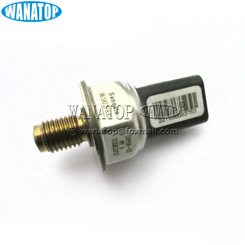 Датчик давления топливной рейки 9658227880 1447993 3M5Q 9D280 AC AA для Ford Focus MK2 C Max Fiesta MK5 Fusion 1 4 6