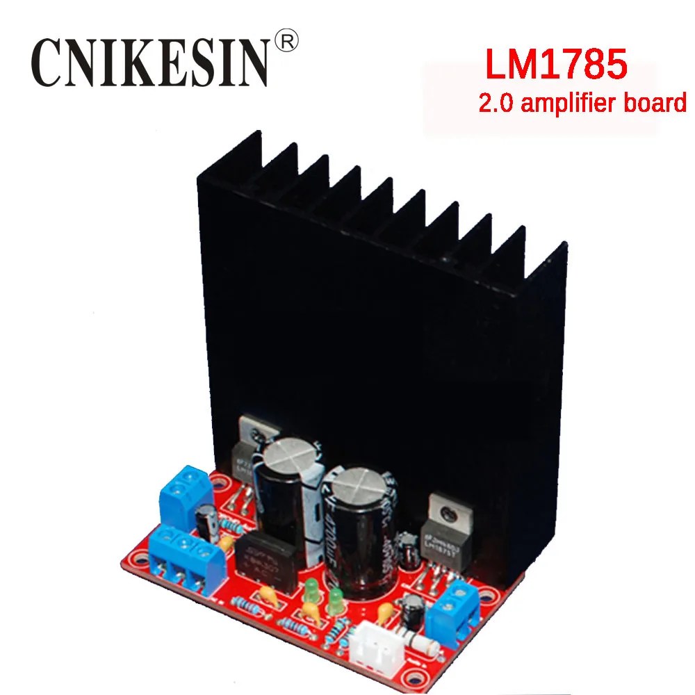 CNIKESIN энтузиастов LM1875 Плата усилителя мощности 2 0 плата дизайн желчный вкус|tda2030
