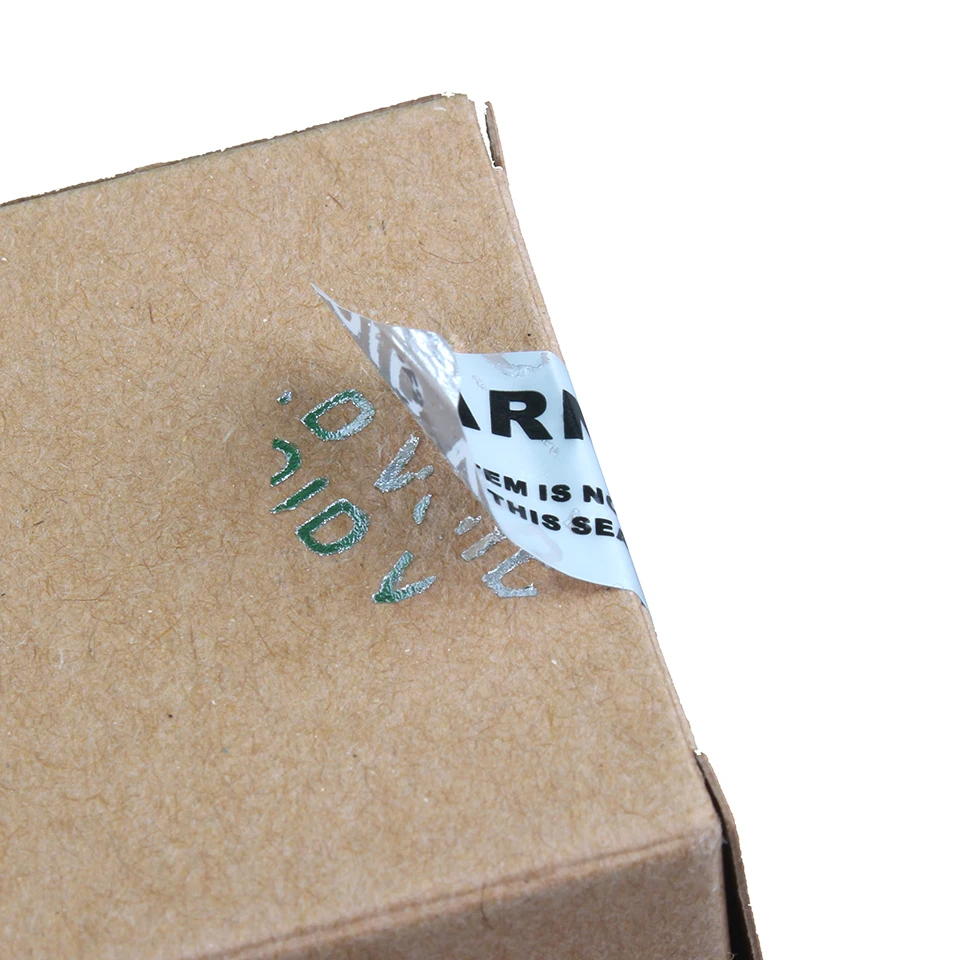 Матовые серебряные 1 5x3 см безымянные наклейки гарантия качества предупреждающая