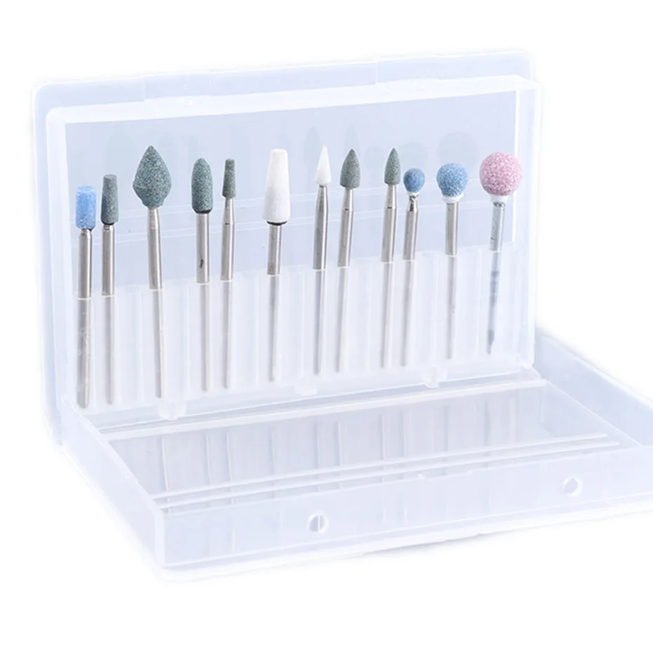 Алмазная дрель для ногтей 42 шт. фреза керамического камня электрическая насадка