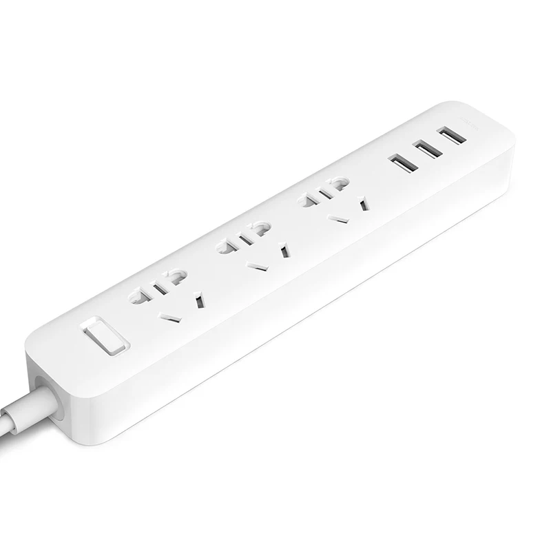 100% Оригинальный умный удлинитель питания Xiaomi Mi розетка с 3 USB-разъемами гнездом