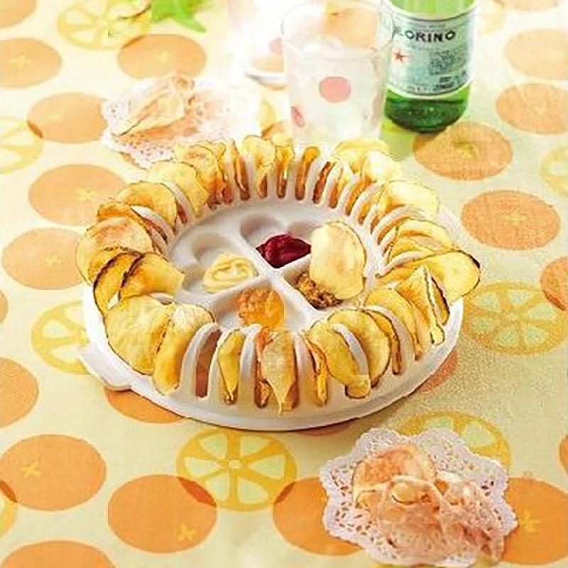 Микроволновая печь для приготовления картофельных чипсов, стеллаж, сделай сам, без жира, с низким содержанием калорий, для выпечки, кондитерские инструменты, пластиковые кухонные аксессуары, гаджеты для кухни