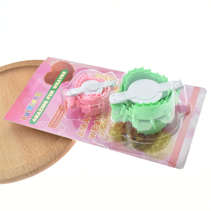 2 шт./компл. Pompom Pom pom Maker для пушистого шарика ткацкая игла ремесло DIY шерсть