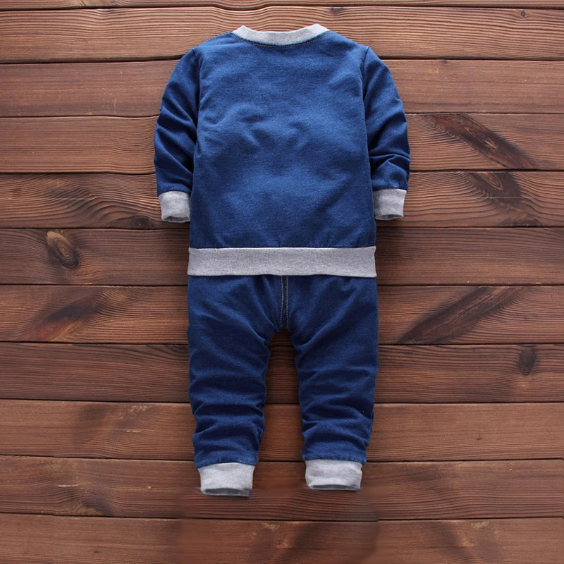 Детский осенний комплект из рубашки и брюк для мальчиков девочек | Детская одежда