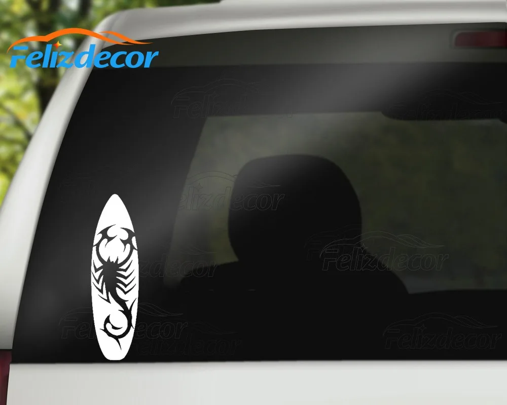 Виниловые художественные водонепроницаемые наклейки на доску для серфинга с