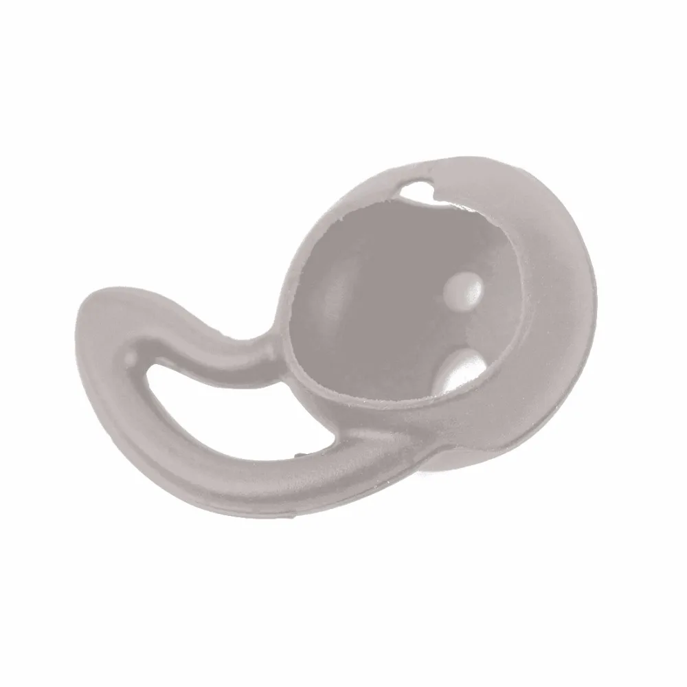 2 шт. Мягкий силиконовый чехол для наушников для Apple AirPods EarPods противоскользящая сменная Крышка для ушей наушники с крючком спортивные аксессуары