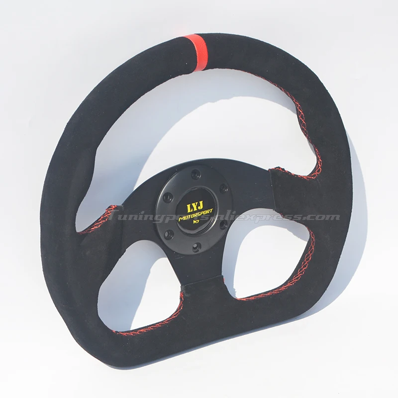 Бесплатная доставка высокое качество хит продаж замшевая кожа d тип Игровой руль