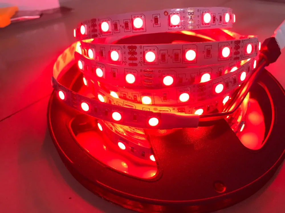 Декоративный 15 метров RGB светодиодные ленты 5050 60 светодиодов/м Рождественский светильник неводонепроницаемая лента+ 18A сенсорный RF Диммер пульт дистанционного управления