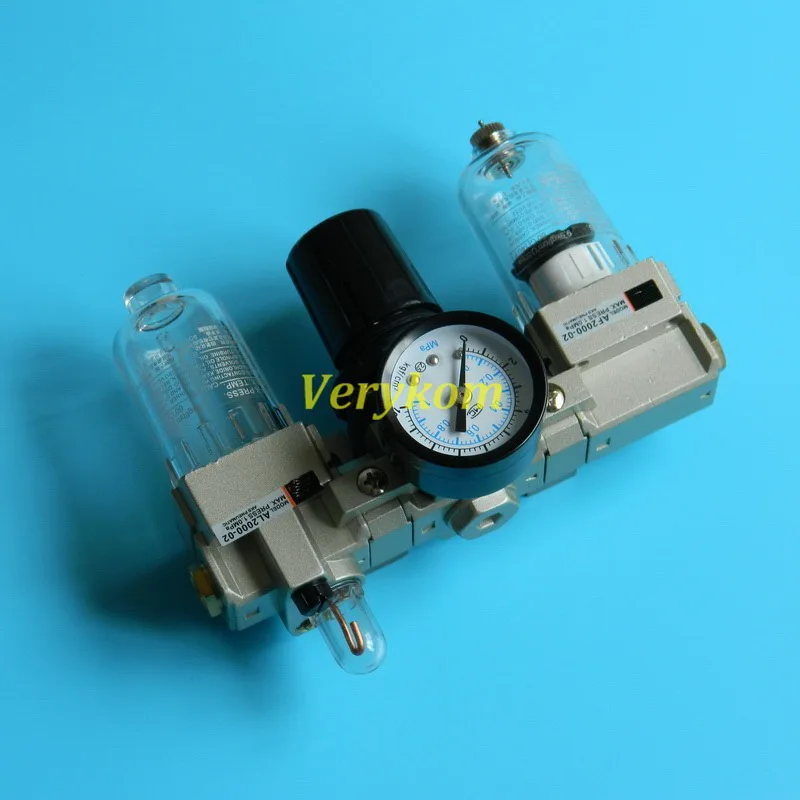 AC 2000-02 порт 1/4 &quotbsp пневматические насос компрессор воздушный фильтр Регулятор