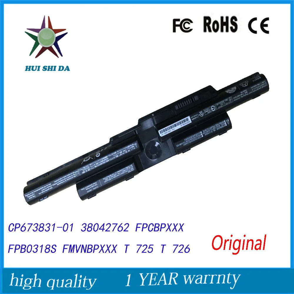 11 25 V 6200mAh Оригинальный аккумулятор для ноутбука FUJITSU LIFEBOOK T 725 726 CP673831 01 38042762 FPCBPXXX