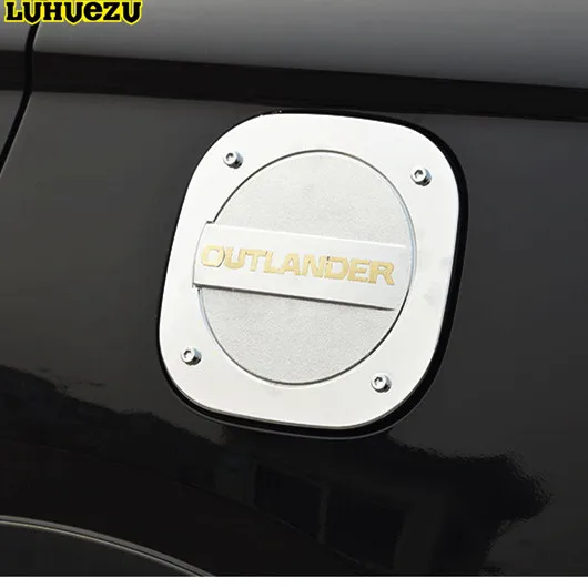 Крышка топливного бака Luhuezu хромированная газовая для Mitsubishi Outlander Accessories 2016 2017|cover