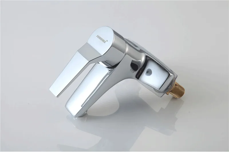 Смеситель для раковины с одной ручкой настенный кран из латуни ванной комнаты