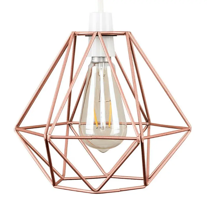 Оранжевый Геометрический абажур полый дизайн кулон Lightshade аксессуары для освещения для дома гостиной - Цвет корпуса: Оранжевый