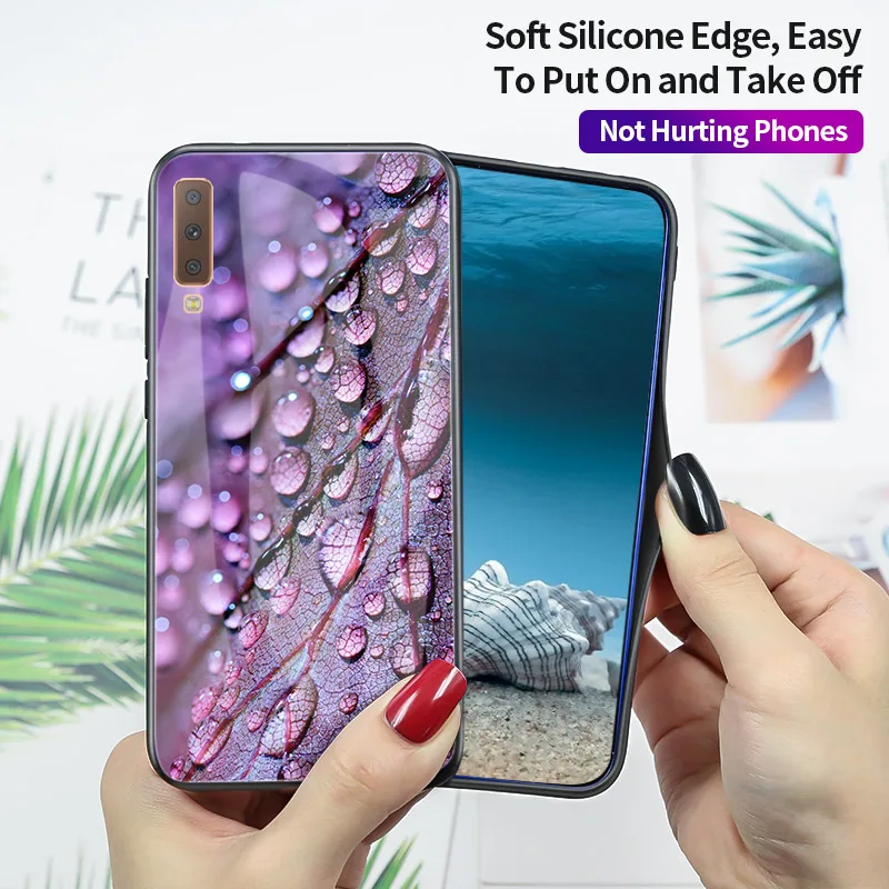 Глянцевый чехол для Samsung Galaxy A50 A70 A40 A30 A20 A10 A6 A8 Plus A3 A5 2016 2017 A7 2018 A10S A20S A30S A50S A20E A51 A71 |