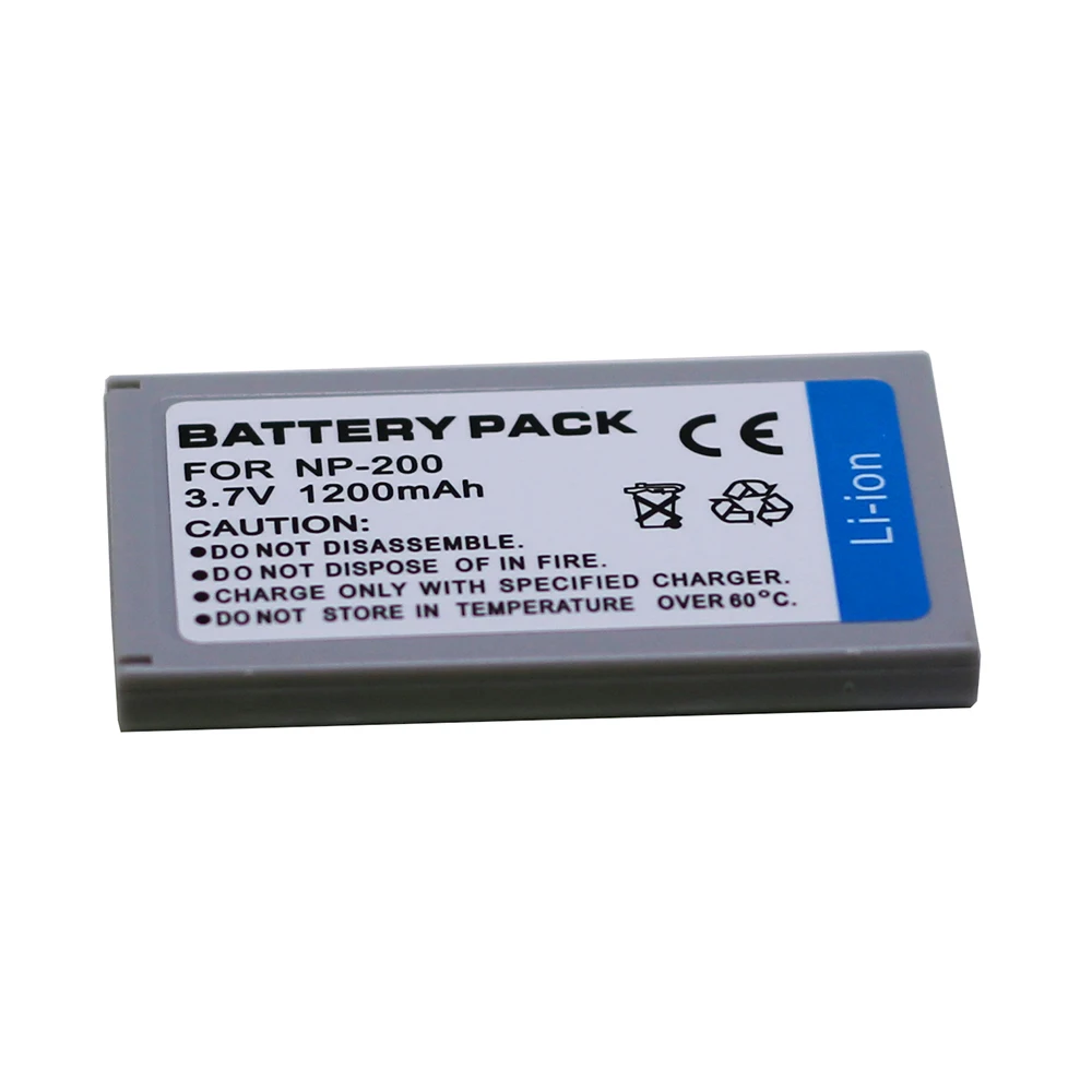 3Pcs 1200mAh NP-200 NP200 lithium batteries NP 200 Digital Camera Battery For KonicaMinolta DiMAGE Xg X Xi Xt X20 X21 | Электроника