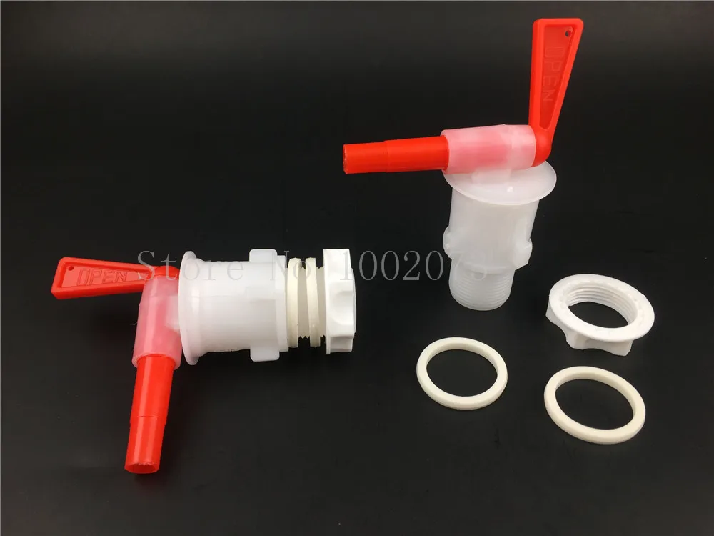 

2pcs/lot Home Brewing Bottle Plastic Spigot Homebrew Beer Tap Faucet Fermentation Wine Making Bucket Dispenser Barware