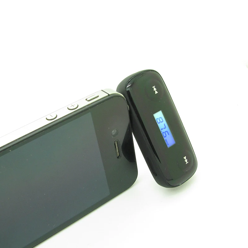 Универсальный автомобильный fm-модулятор передатчик transmetteur для iphone 4 4s и других 3 5