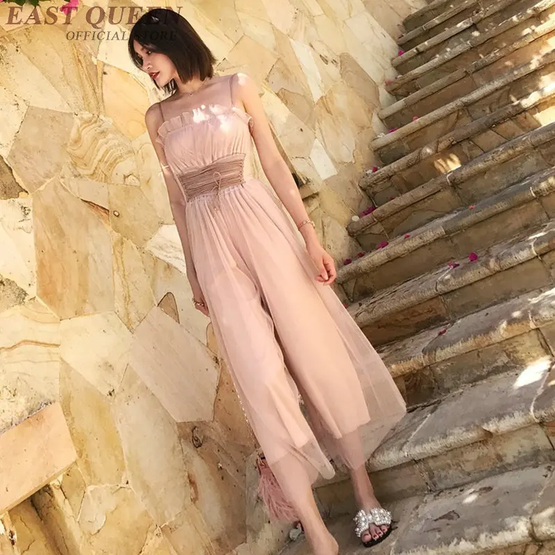 Женский Летний комбинезон Overals Женская туника с открытыми плечами для женщин 2018