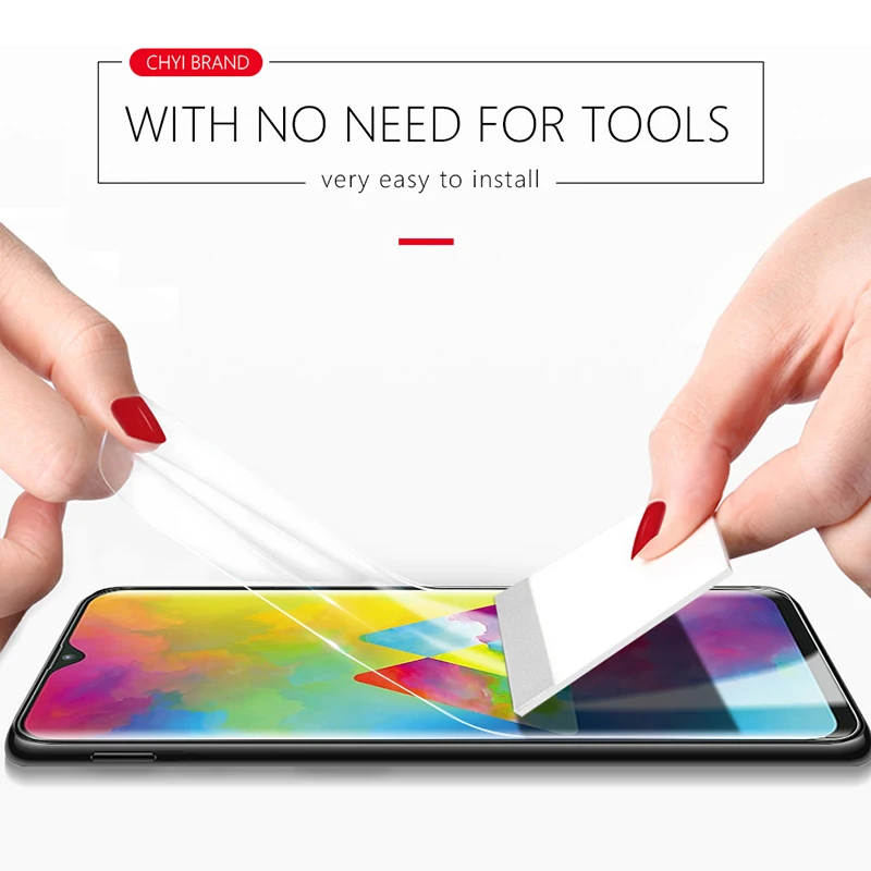 Изогнутая 3d-пленка CHYI для Samsung Galaxy M20 M10 M30 защита экрана полное покрытие