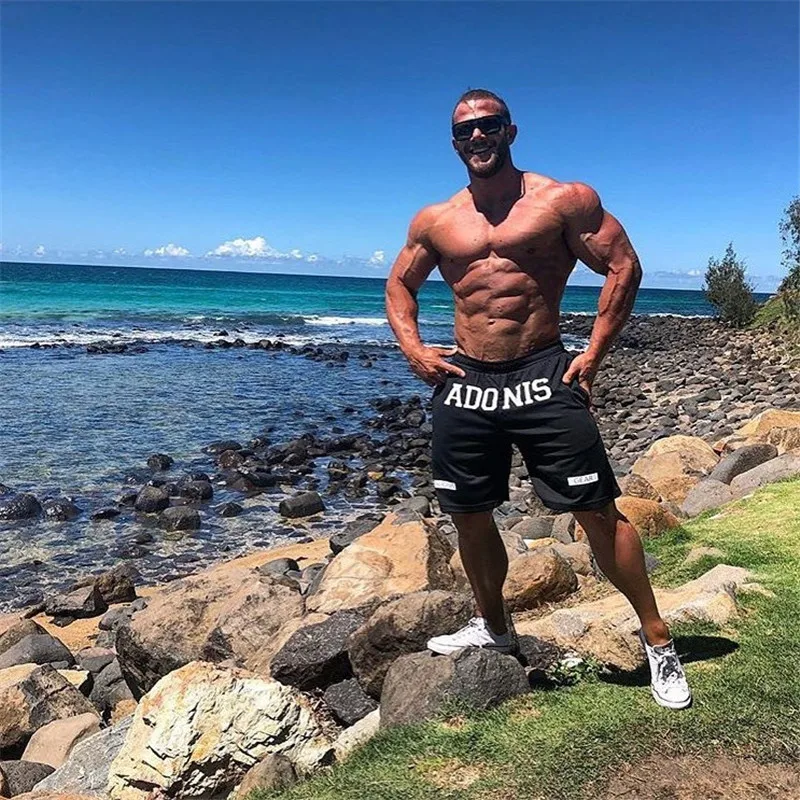 Новинка 2019 летние бегуны быстросохнущая спортивная одежда мужские шорты