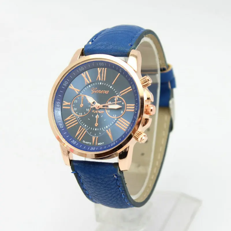 Женские наручные часы с кожаным ремешком кварцевые в римском стиле 2020 шт./лот 100|lot