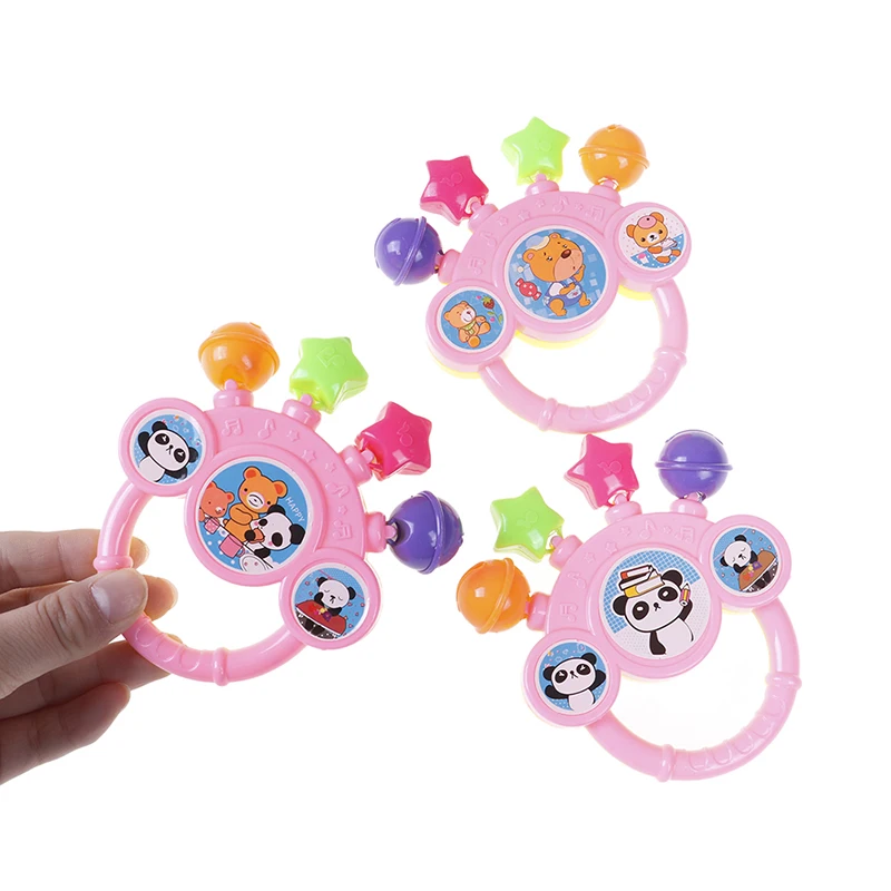 

2019 Hot Sale Baby Rattles Baby Bell Toy Hand On The Toy Baby Birthday Gift