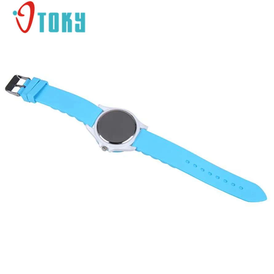 OTOKY Willby женские модные силиконовые гелевые желейные часы стразы карамельных