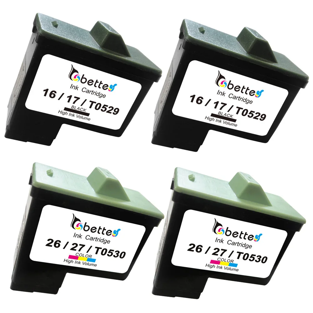 4PK чернильные картриджи для принтера Lexmark 16 26 Z13 Z23 Z24 Z25 L Z33 Z34 Z35 Z503 Z510 Z511 Z512 Z514 Z515 Z516