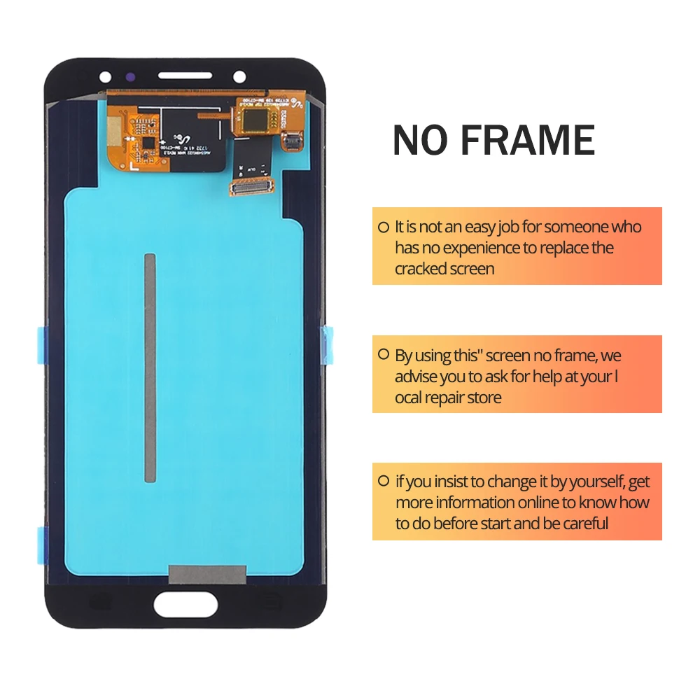Сменный ЖК-дисплей 100% дюйма SUPER AMOLED для SAMSUNG Galaxy C8 C7100 C710F дисплей с сенсорным