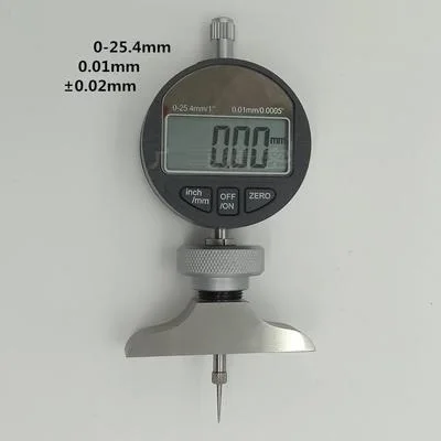 30120109 0-25.4MM 0-10MM-12.7MM-25.4MM 0,01 мм Глубина стрелочный индикатор с держателем Указателю - Цвет: 30120109 0-25.4MM