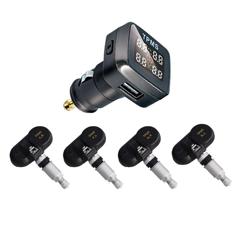 Универсальная автомобильная TPMS система мониторинга давления в шинах режиме