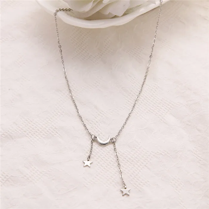 2019 Новый Золотой посеребренный маленький Сердце ожерелье s Bijoux для женщин