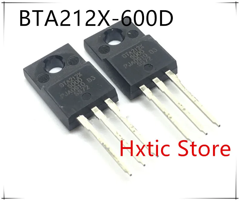 5 шт./лот BTA212 BTA212X BTA212X-600D BTA212X-600 TO220F | Электроника