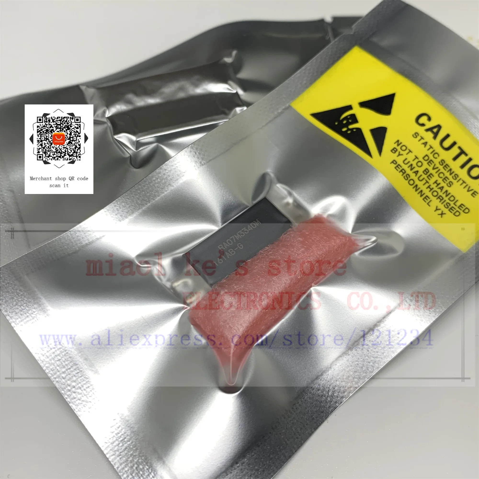 100% Новый оригинал Модель RA07M3340M RA07M3340M-101 [ 330-400 МГц 7 Вт 2 В H2S 2-ступенчатый усилитель.