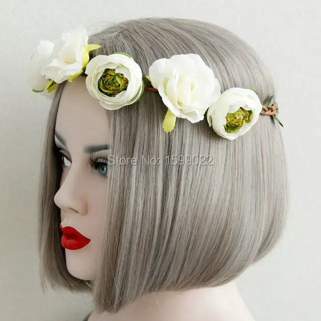Сказочные искусственные бутоны камелии Цветочная корона головные уборы для
