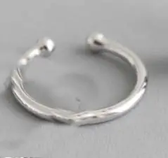1Pc ER18164-4 Silver F.I.N.S 1 шт. S925 чистые стерлинговые серебряный крючок для уха манжеты цепи двухслойные женские серьги стекируемые корейский клип серьги без шт - Окраска металла: 1Pc ER18164-4 Silver
