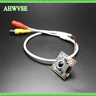 Плата камеры AHDH для помещений, 1080P, 720P, AHD, с кабелем BNC и объективом 3,7 мм