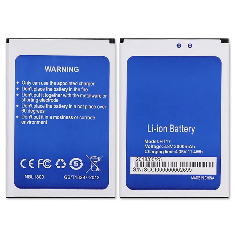 Для смартфона HT17 Аккумулятор для Pro аккумулятор 3000 мАч|3 battery|battery 3battery for |