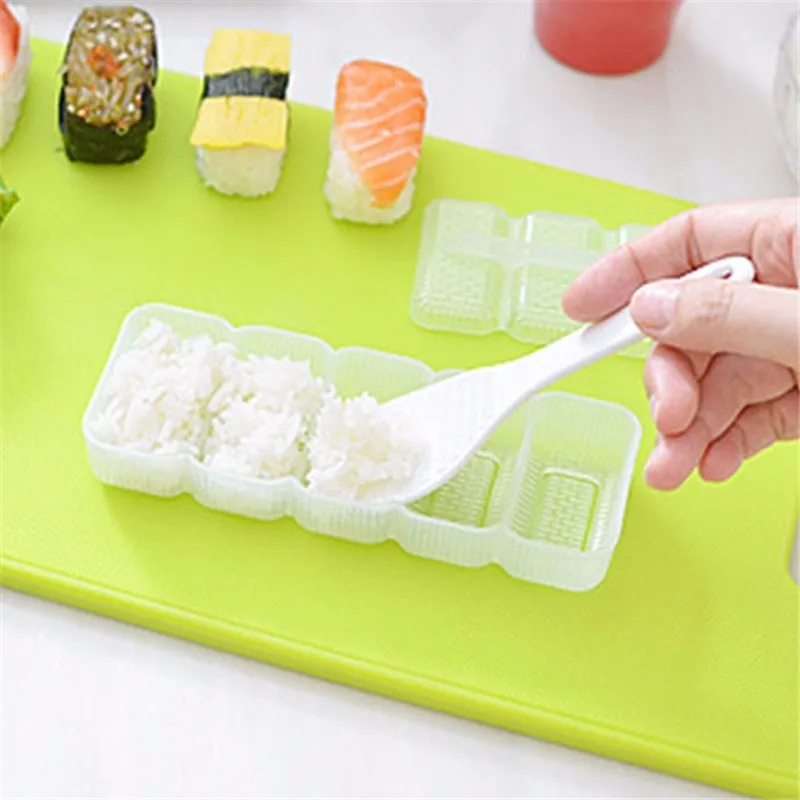 Японская форма Nigiri сделай сам для риса в суши мяч 5 рулонов приспособление