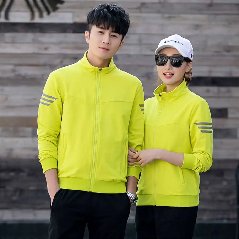 Мужская хлопковая куртка с длинным рукавом на молнии | Спорт и развлечения