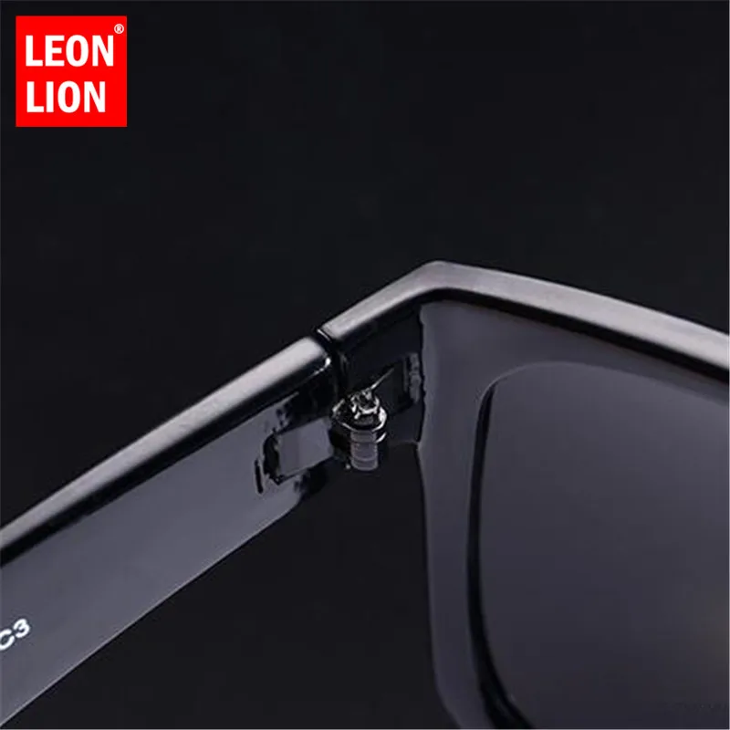 LeonLion Новые поляризованные солнцезащитные очки для вождения мужские винтажные классические очки уличные очки UV400