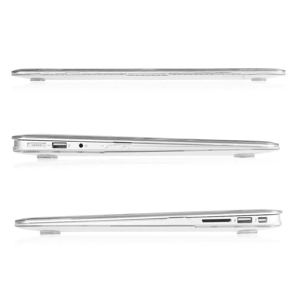 Матовый пластиковый чехол для ноутбука+ клавиатура для Apple MacBook Air Pro retina Touch Bar 11 12 13 15 дюймов A2159 A1989 A1706