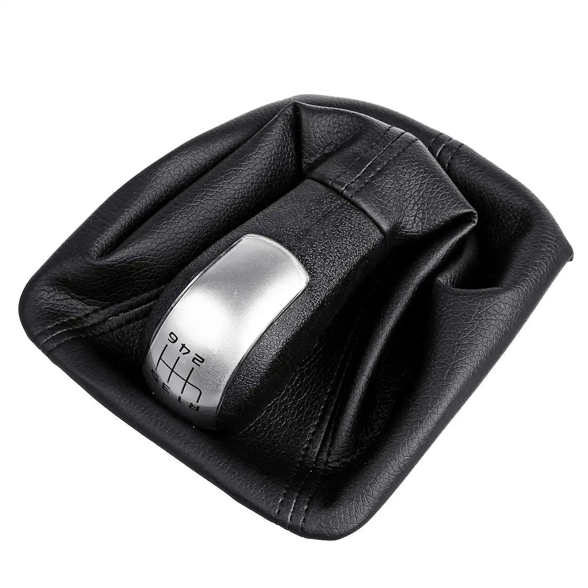 5/6 Скорость MT ручка переключения передач из искусственной кожи Gaiter Boot Cover для Skoda Octavia MK2 II FL 2004-2011