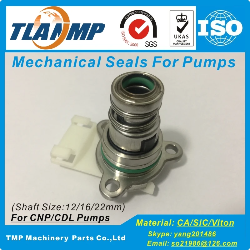 CDLC 12 (3R) TLANMP механические уплотнения для CDL/CDLF1/2/3/4 (размер вала мм) CNP/SPERONI насосы