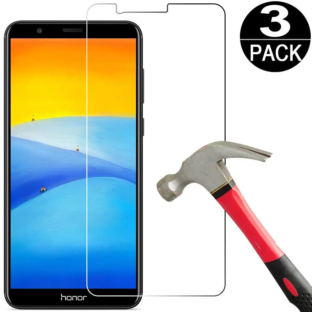 3 шт. защитная пленка из закаленного стекла для huawei mate 20 X nova 3e honor V10 10 8X max P smart p20 lite