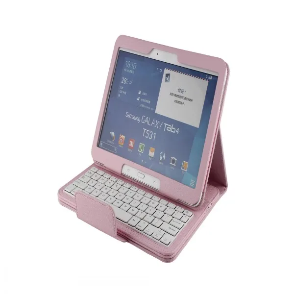 Чехол для samsung Galaxy Tab4 Tab 4 10,1 T530 T531 T533 T535 Funda Tablet Shell - Цвет: pink case