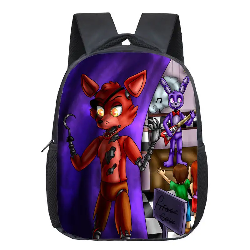 Рюкзак Five Nights At Freddys, детские школьные сумки, детский рюкзак Fnaf, сумка для детского сада, рюкзаки с медведем Freddy Fazbear - Цвет: 12FLD05