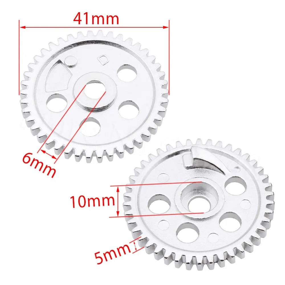 HSP 02041 сталь металл 39 т Spur gear Fit 2 скорости RC модель автомобиля для Redcat Lightning STR 1/10 на